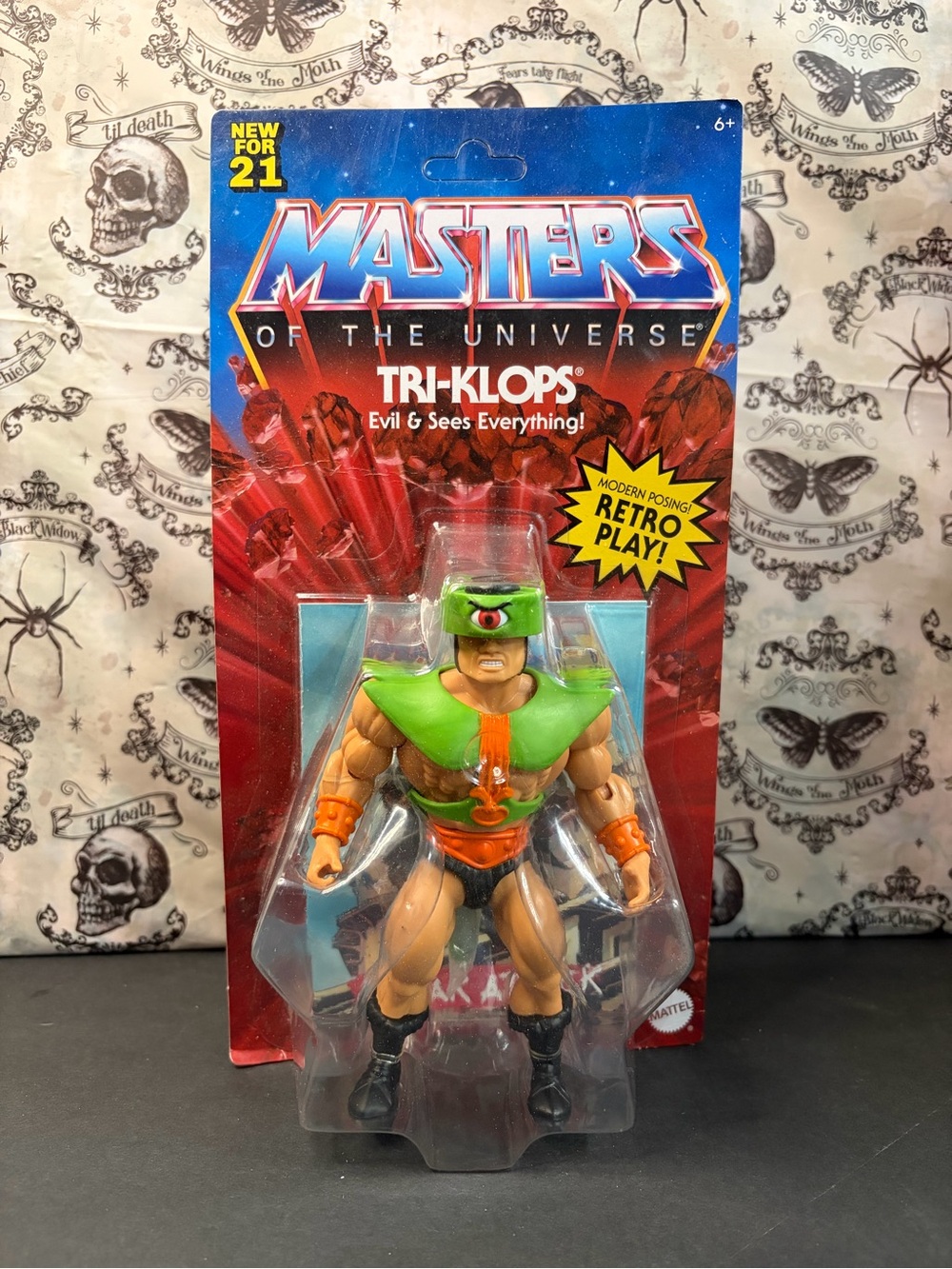 2019 MOTU Origins Tri-Klops Mattel 5.5” Action Figure